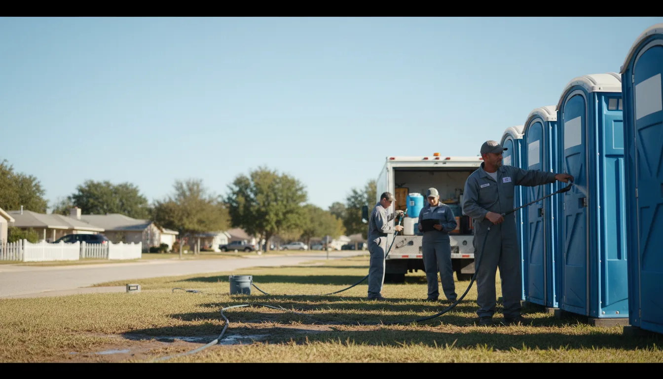 Long-Term Portable Toilet Rental in Iowa near me